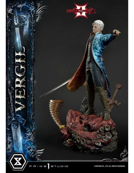 Devil May Cry 3 Estatua Ultimate Premium Masterline Series 1/4 Vergil Standard Version 69 cm