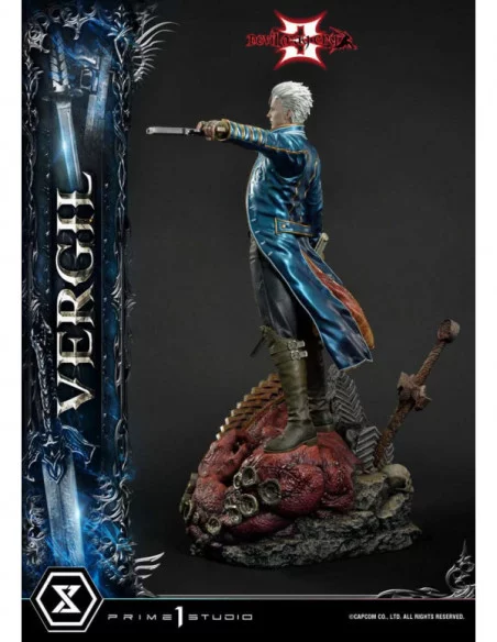 Devil May Cry 3 Estatua Ultimate Premium Masterline Series 1/4 Vergil Standard Version 69 cm