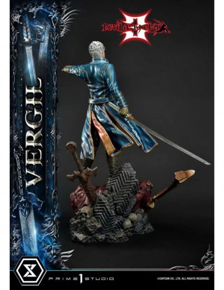 Devil May Cry 3 Estatua Ultimate Premium Masterline Series 1/4 Vergil Standard Version 69 cm