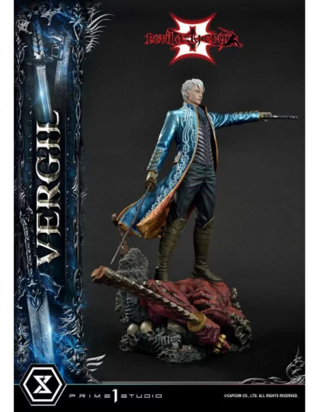 Devil May Cry 3 Estatua Ultimate Premium Masterline Series 1/4 Vergil Standard Version 69 cm