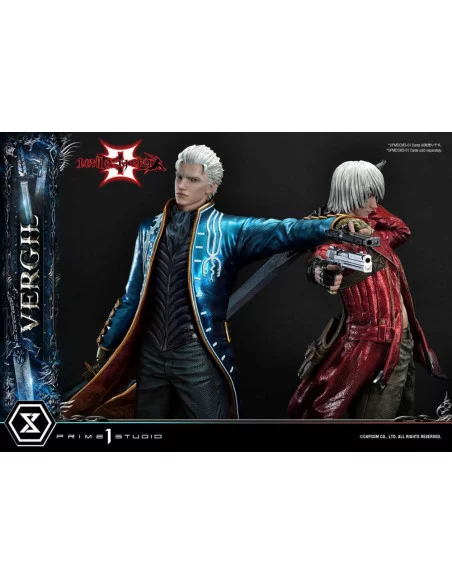 Devil May Cry 3 Estatua Ultimate Premium Masterline Series 1/4 Vergil Standard Version 69 cm