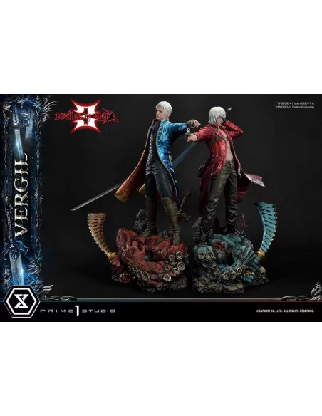 Devil May Cry 3 Estatua Ultimate Premium Masterline Series 1/4 Vergil Standard Version 69 cm