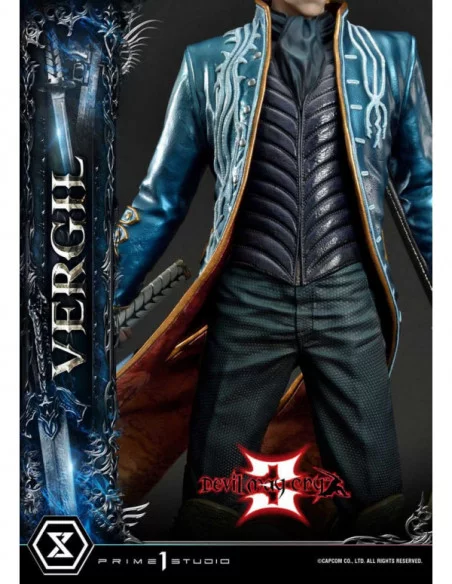 Devil May Cry 3 Estatua Ultimate Premium Masterline Series 1/4 Vergil Standard Version 69 cm