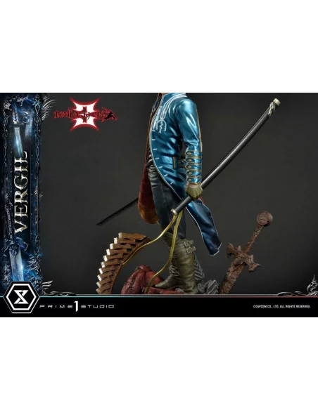 Devil May Cry 3 Estatua Ultimate Premium Masterline Series 1/4 Vergil Standard Version 69 cm