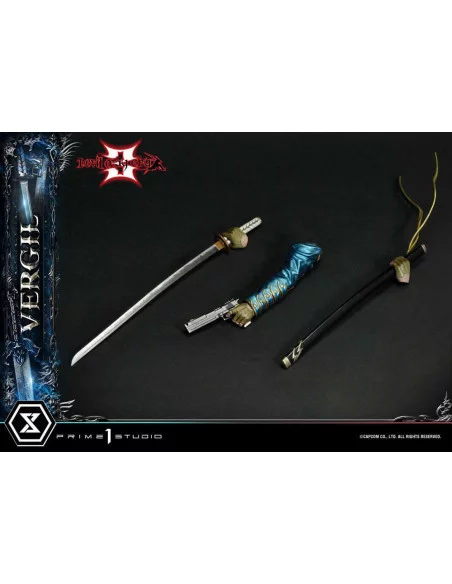 Devil May Cry 3 Estatua Ultimate Premium Masterline Series 1/4 Vergil Standard Version 69 cm