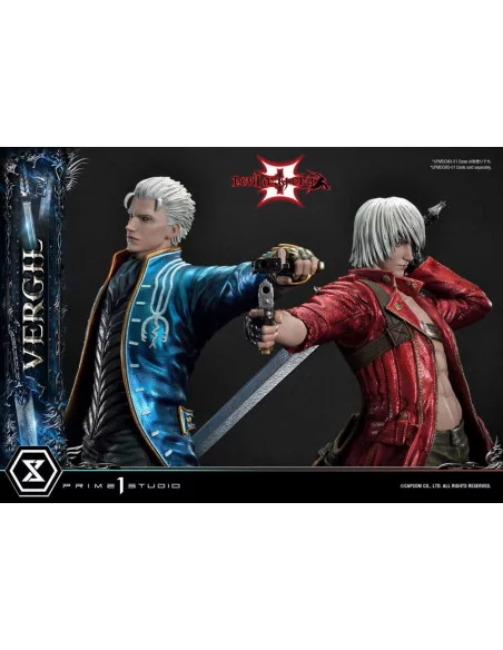 Devil May Cry 3 Estatua Ultimate Premium Masterline Series 1/4 Vergil Standard Version 69 cm