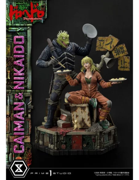 Dorohedoro Estatua 1/4 Caiman & Nikaido 70 cm