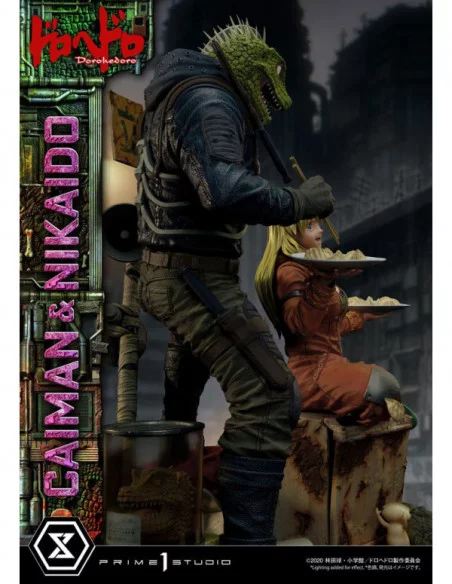 Dorohedoro Estatua 1/4 Caiman & Nikaido 70 cm