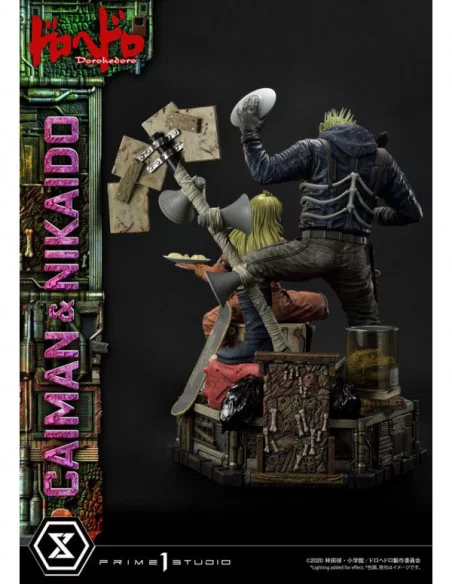 Dorohedoro Estatua 1/4 Caiman & Nikaido 70 cm