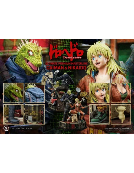 Dorohedoro Estatua 1/4 Caiman & Nikaido 70 cm