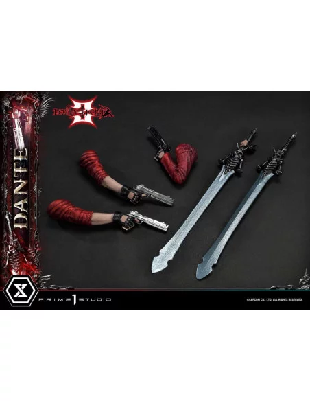 Devil May Cry 3 Estatua Ultimate Premium Masterline Series 1/4 Dante Deluxe Version 67 cm