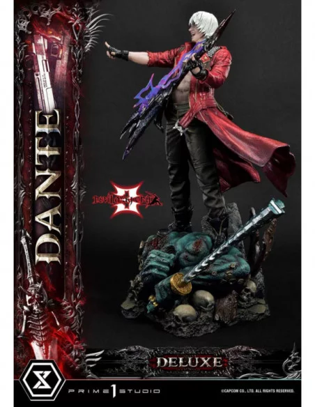 Devil May Cry 3 Estatua Ultimate Premium Masterline Series 1/4 Dante Deluxe Version 67 cm