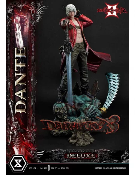 Devil May Cry 3 Estatua Ultimate Premium Masterline Series 1/4 Dante Deluxe Version 67 cm