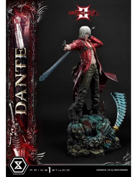 Devil May Cry 3 Estatua Ultimate Premium Masterline Series 1/4 Dante Deluxe Version 67 cm