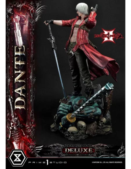 Devil May Cry 3 Estatua Ultimate Premium Masterline Series 1/4 Dante Deluxe Version 67 cm