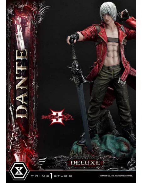 Devil May Cry 3 Estatua Ultimate Premium Masterline Series 1/4 Dante Deluxe Version 67 cm