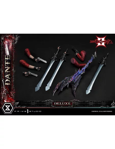 Devil May Cry 3 Estatua Ultimate Premium Masterline Series 1/4 Dante Deluxe Version 67 cm