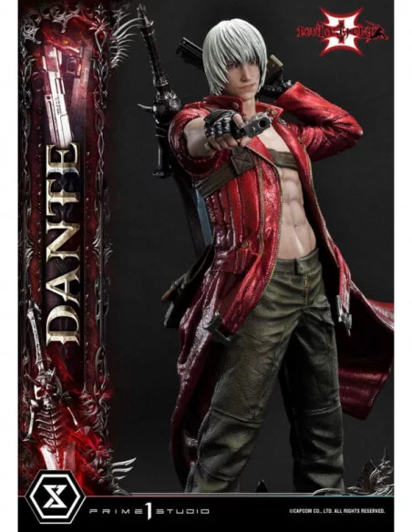 Devil May Cry 3 Estatua Ultimate Premium Masterline Series 1/4 Dante Deluxe Version 67 cm