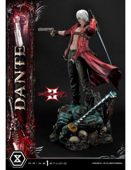 Devil May Cry 3 Estatua Ultimate Premium Masterline Series 1/4 Dante Deluxe Version 67 cm