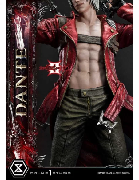 Devil May Cry 3 Estatua Ultimate Premium Masterline Series 1/4 Dante Deluxe Version 67 cm