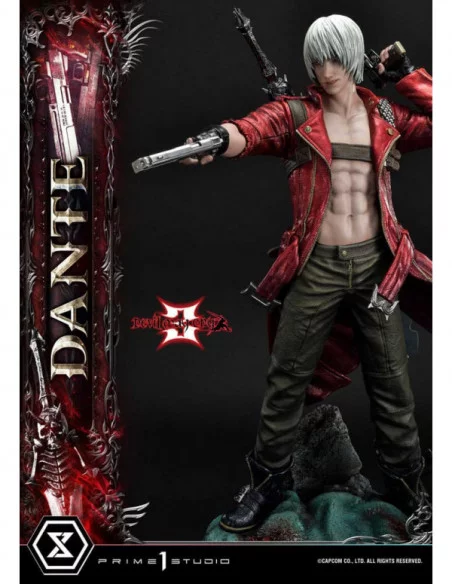 Devil May Cry 3 Estatua Ultimate Premium Masterline Series 1/4 Dante Deluxe Version 67 cm