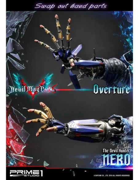 Devil May Cry 5 Estatua Nero Deluxe Ver. 70 cm