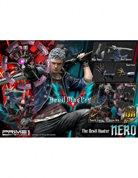 Devil May Cry 5 Estatua Nero Deluxe Ver. 70 cm