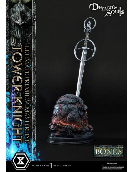 Demon's Souls Estatua Tower Knight Deluxe Bonus Version 59 cm