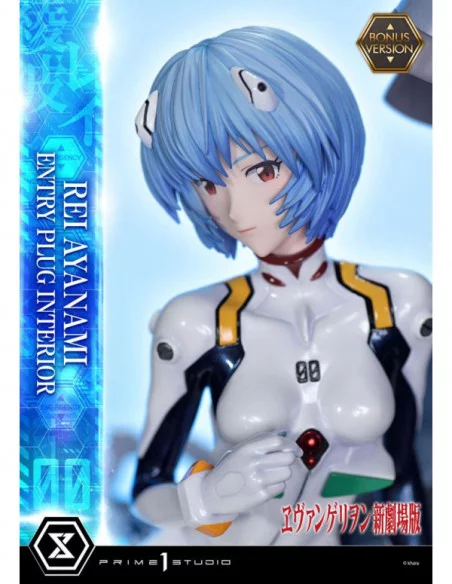 Rebuild of Evangelion Estatua 1/4 Rei Ayanami Bonus Version 66 cm