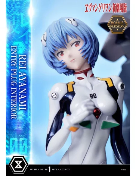 Rebuild of Evangelion Estatua 1/4 Rei Ayanami Bonus Version 66 cm