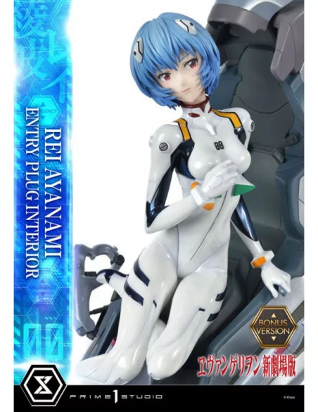 Rebuild of Evangelion Estatua 1/4 Rei Ayanami Bonus Version 66 cm