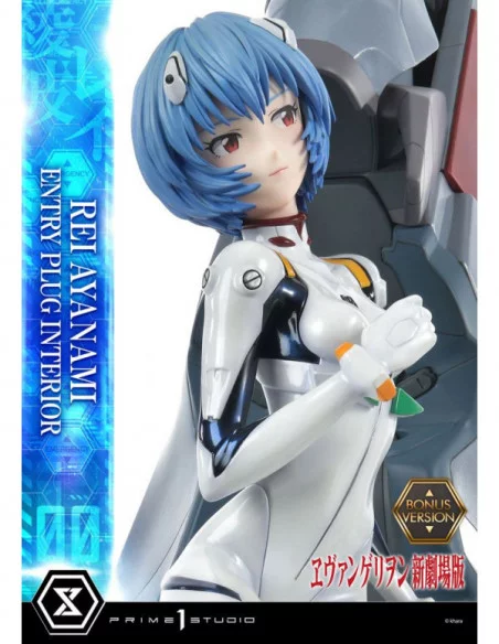 Rebuild of Evangelion Estatua 1/4 Rei Ayanami Bonus Version 66 cm