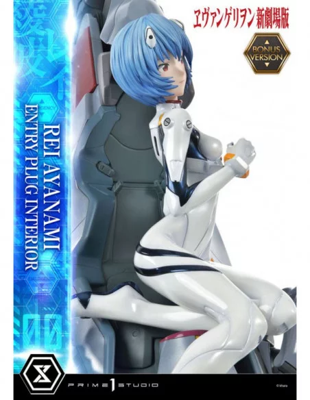 Rebuild of Evangelion Estatua 1/4 Rei Ayanami Bonus Version 66 cm