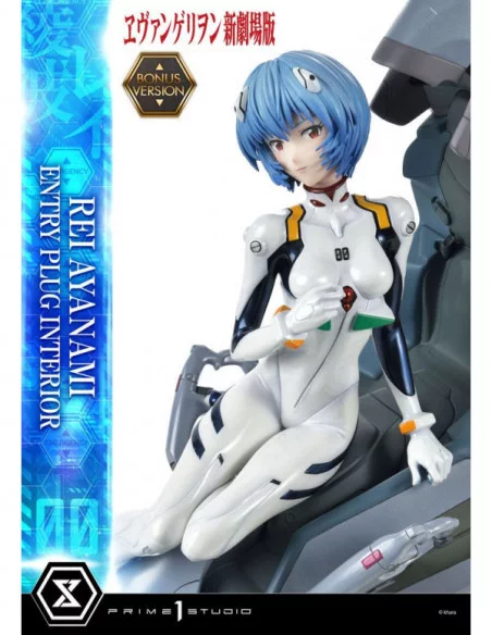 Rebuild of Evangelion Estatua 1/4 Rei Ayanami Bonus Version 66 cm