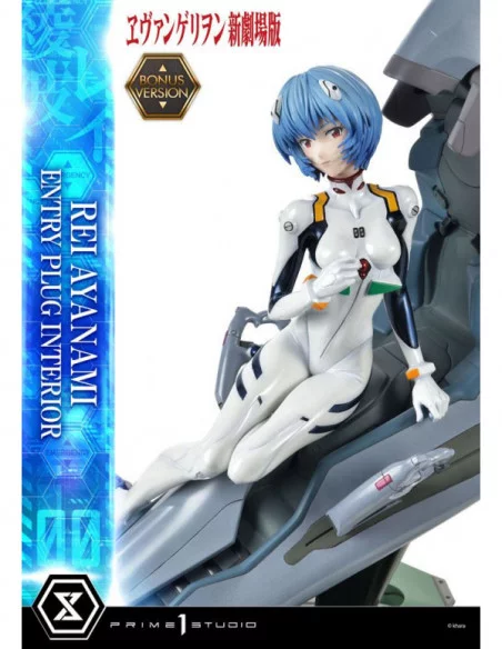 Rebuild of Evangelion Estatua 1/4 Rei Ayanami Bonus Version 66 cm