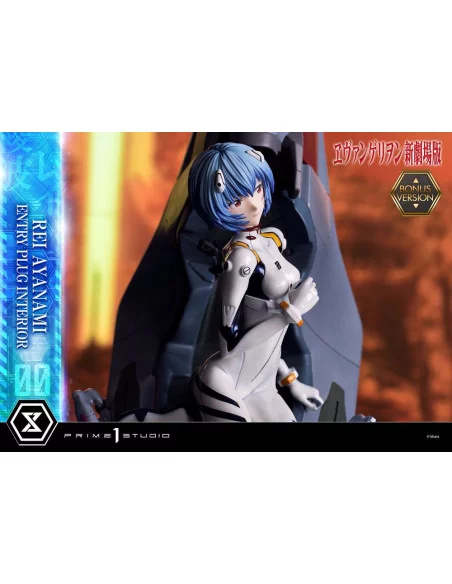 Rebuild of Evangelion Estatua 1/4 Rei Ayanami Bonus Version 66 cm