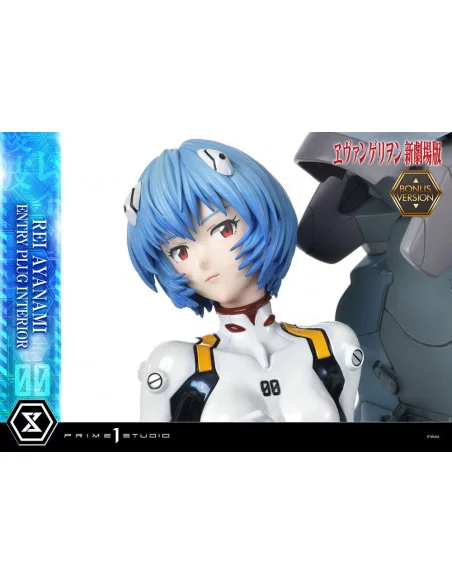 Rebuild of Evangelion Estatua 1/4 Rei Ayanami Bonus Version 66 cm