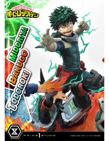 My Hero Academia Estatua Midoriya, Bakugo & Todoroki 69 cm