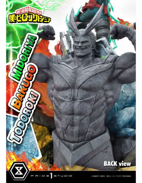 My Hero Academia Estatua Midoriya, Bakugo & Todoroki 69 cm