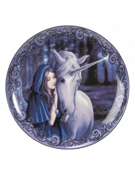 Anne Stokes Pack de 4 Placas Unicorn and Maiden