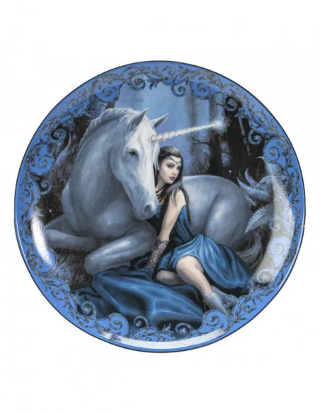 Anne Stokes Pack de 4 Placas Unicorn and Maiden