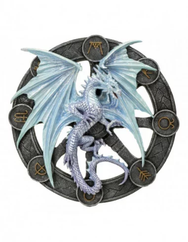 Anne Stokes decoración mural Yule Dragon 32 cm