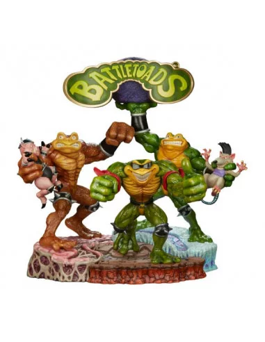 Battletoads Set de 3 Estatuas Brawler Collection 56 cm