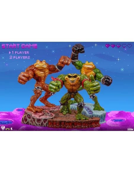 Battletoads Set de 3 Estatuas Brawler Collection 56 cm