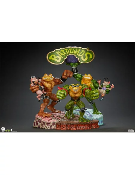 Battletoads Set de 3 Estatuas Brawler Collection 56 cm