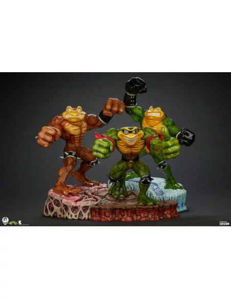 Battletoads Set de 3 Estatuas Brawler Collection 56 cm