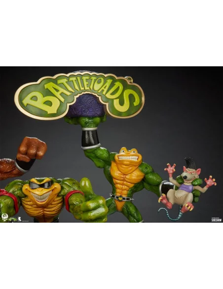 Battletoads Set de 3 Estatuas Brawler Collection 56 cm