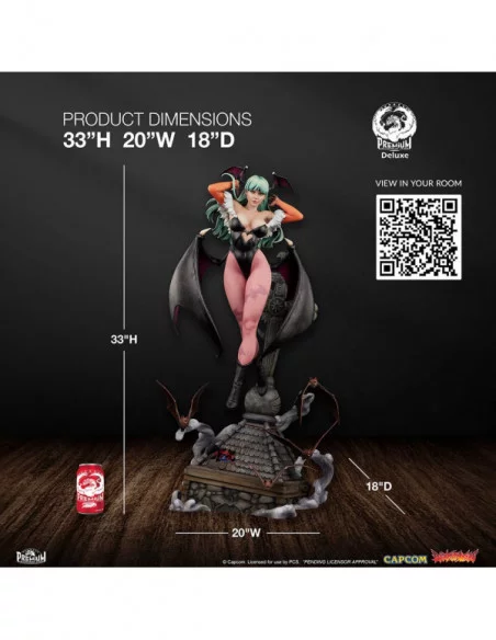 Darkstalkers Estatua 1/3 Morrigan (Deluxe Edition) 83 cm