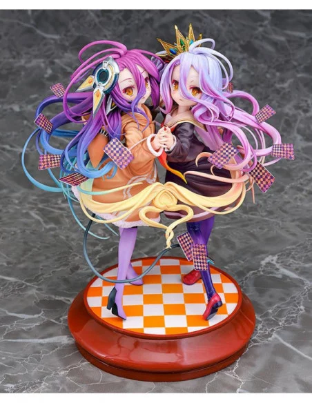 No Game No Life Estatua 1/7 Shiro & Schwi 22 cm