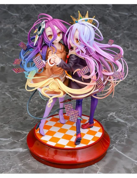 No Game No Life Estatua 1/7 Shiro & Schwi 22 cm